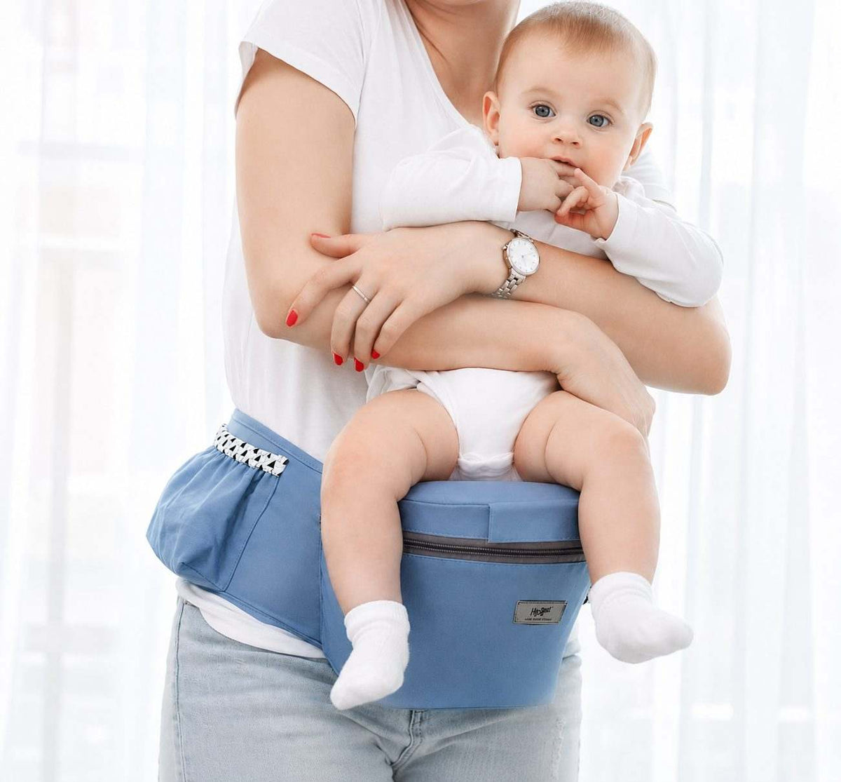 HugSeat - מושב נשיאה לתינוק להחזיק אותם קרוב בלי לעייף את הידיים