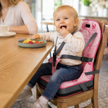 MiniSeat -  תושבת קומפקטית לתינוק שמתחברת לכל כיסא רגיל